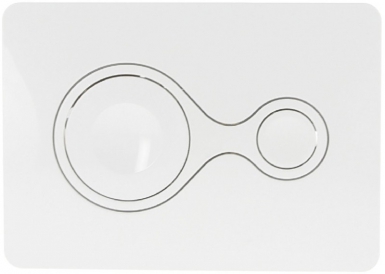 INFINITY DUAL BUTTON TRIGGER PLATE - WHITE. DIAYTAR NIGERIA transforms online shopping with competitive prices and dependable nationwide delivery.