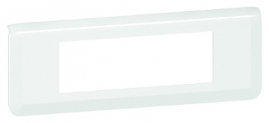 MOSAIC HORIZONTAL FINISHING PLATE FOR 6 MODULES WHITE. DIAYTAR NIGERIA: Where shopping is affordable, selection is vast, and delivery is always reliable.