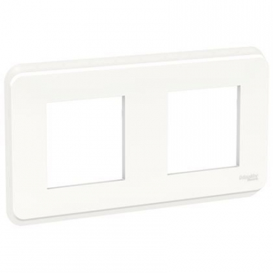 UNICA PRO FINISHING PLATE 2 POSTS 2X2 MODULES HORIZONTAL OR VERTICAL 85X156 MM WHITE FINISH. Shop with purpose at DIAYTAR NIGERIA, where diverse selection meets budget-friendly nationwide delivery.