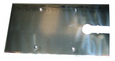 MINOS LARGE COVER PLATE 285 X 105 MM - POLISHED STAINLESS STEEL. DIAYTAR NIGERIA combines extensive product options with budget-friendly prices, delivered in 5-8 days.
