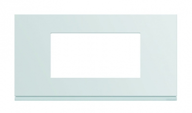 HORIZONTAL GALLERY PLATE 71 MM CENTRE DISTANCE 4 MODULES PURE WHITE. Experience retail therapy without the financial stress at DIAYTAR NIGERIA's budget-friendly marketplace.