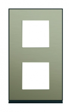 VERTICAL GALLERY PLATE 71 MM CENTRE DISTANCE 2 BRONZE POSTS BRONZE EFFECT. DIAYTAR NIGERIA: Bridging the gap between consumers and quality products with affordable nationwide shipping.