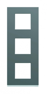 VERTICAL GALLERY PLATE 71 MM CENTRE DISTANCE 3 POSTS TAUPE METALLIC PAINT. Discover endless possibilities with DIAYTAR NIGERIA's comprehensive selection and reliable shipping.
