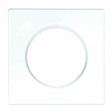 PLAQUES POLYCARBONATE ABS 1 POSTE DIM. 87X87X9 MM - BLANC. DIAYTAR NIGERIA: Where shopping is easy, prices are low, and delivery is just days away.