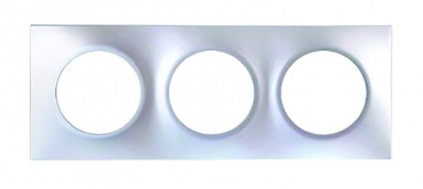 PLAQUES POLYCARBONATE ABS 3 POSTES DIM. 87X229X9 MM - SILVER. Your everyday shopping destination, DIAYTAR NIGERIA offers quality and value delivered within days.