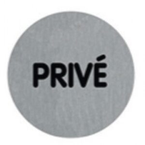 BRUSHED ALUMINUM ADHESIVE PLATE Ø 75 MM PRIVATE (TEXT). Your complete shopping companion, DIAYTAR NIGERIA offers extensive selection delivered within the week.