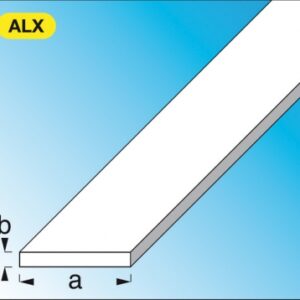 SILVER ANODIZED ALUMINIUM FLAT DIM. AXB: 30.0X3.0 MM LG. 1 M. DIAYTAR NIGERIA: Making online retail accessible to all with affordable nationwide shipping.
