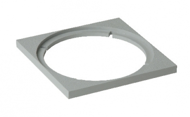 SQUARE PLATE 100 X 100 MM LIGHT GREY PVC FOR VERTICAL OUTLET SIPHONS. Discover a world of affordable shopping with DIAYTAR NIGERIA's vast marketplace delivered to you in days.