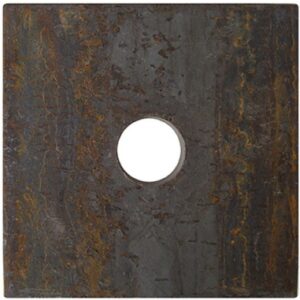 RAW STEEL SUPPORT PLATE A13 Ø 17 MM - DIM. 130 X 70 X 10 MM. DIAYTAR NIGERIA connects desires with reality through affordable prices and reliable delivery service.