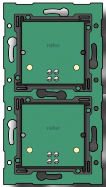 HORIZONTAL DOUBLE WALL PLATE COMBINED WITH A CONNECTING UNIT. DIAYTAR NIGERIA makes online shopping accessible with our comprehensive platform and prompt delivery service.