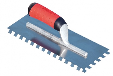 STAINLESS STEEL GLUE TROOPER 28 X 12 CM - SQUARE TEETH 8 X 8 MM 45°. DIAYTAR NIGERIA: Where quality meets accessibility with affordable prices and prompt shipping.