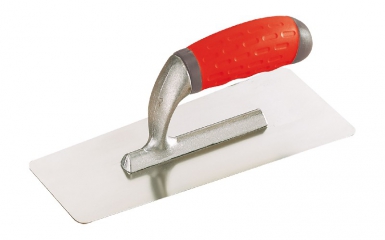 DECORATING TROOPER - POLISHED STAINLESS STEEL TRAPEZOID BLADE ROUNDED ANGLES - ALUMINIUM FRAME - THICKNESS 0.6 MM - 28 X 12 CM. DIAYTAR NIGERIA connects desires with reality through affordable prices and reliable delivery service.