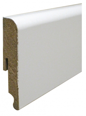 WHITE COATED SKIRTING BOARD 1 ROUNDED ANGLE 14X80 MM LG. 2.20 M. DIAYTAR NIGERIA transforms dreams into deliveries with our affordable prices and reliable shipping.