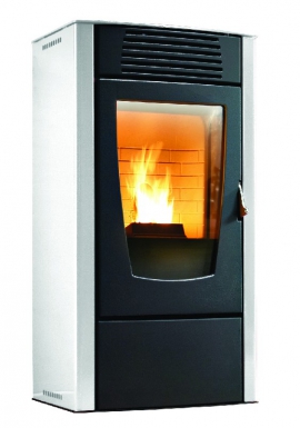 PELLET STOVES METAL SIDE 302 DALIA - WHITE COLOR. DIAYTAR NIGERIA: Where affordable shopping meets reliable nationwide delivery in less than a week.