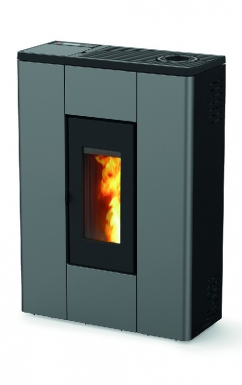 METAL SIDE PELLET STOVES 313 MELISSA - SILVER COLOR. DIAYTAR NIGERIA provides endless shopping possibilities with affordable prices and prompt delivery service.