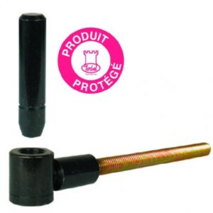 POLYGON 14X175 MM BLACK ROD Ø 12 MM OFFSET 45 MM FOR GOOSENECK HINGE ​​ ​. DIAYTAR NIGERIA: Where quality meets accessibility with affordable prices and prompt shipping.