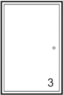 PORTE 680X450      MIAMI WHITE. DIAYTAR NIGERIA makes quality accessible with our extensive catalog and competitive delivery rates.