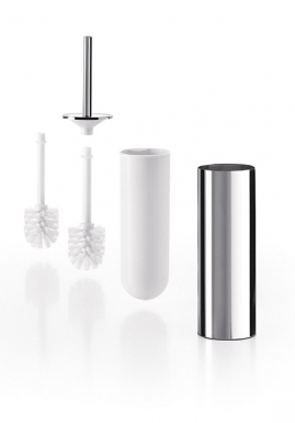 WALL MOUNTED AND FREESTANDING BRUSH HOLDER - HOTEL INDUSTRY - CHROME. DIAYTAR NIGERIA: Empowering Nigerians with access to affordable products delivered within 8 days.