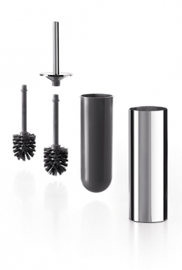 WALL MOUNTED AND FREESTANDING BRUSH HOLDER - MITO - CHROME. Discover shopping made simple with DIAYTAR NIGERIA's comprehensive platform and nationwide delivery service.