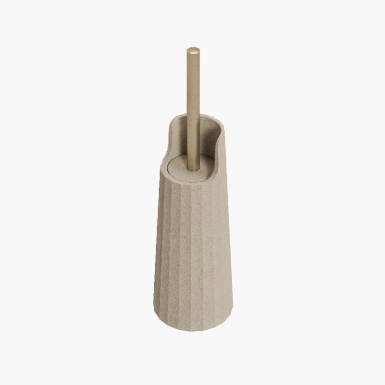 FLOOR BRUSH HOLDER - AVENIR COLLECTION - DIM. Ø 106 X H. 418 MM - NATURE CREAM PLASTIC. Experience shopping freedom with DIAYTAR NIGERIA's comprehensive marketplace delivered within the week.