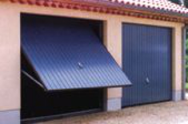 OVERLAPPING GARAGE DOOR 124 PRE-PAINTED GALVANIZED STEEL LXH: 3000X2000 MM. DIAYTAR NIGERIA transforms desires into deliveries with our affordable prices and dependable shipping.