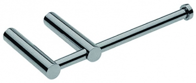ROLL PAPER HOLDER WITHOUT COVER - LOGIC - MATT CHROME. Experience the ease of modern shopping with DIAYTAR NIGERIA's vast selection and quick delivery service.