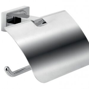 ROLL HOLDER WITH COVER - LEA - CHROME. DIAYTAR NIGERIA: Making online shopping accessible with affordable prices and nationwide delivery service.