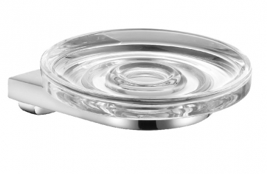SOAP DISH WITH REMOVABLE CRYSTAL CUP - MOLL - CHROME. DIAYTAR NIGERIA delivers happiness in 5-8 days with our affordable and diverse product range.