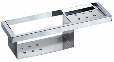 SHOWER SOAP DISH - URBAN - CHROME. Your complete shopping solution, DIAYTAR NIGERIA offers extensive choice with competitive prices and delivery.