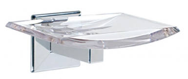 WALL MOUNTED SOAP DISH - TILDA - CHROME/POLYCARBONATE. DIAYTAR NIGERIA brings retail convenience to your screen with affordable prices and dependable shipping.