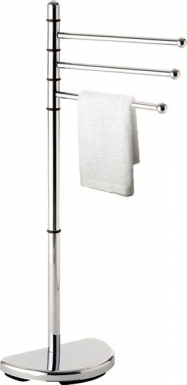 FREESTANDING TOWEL RACK - CHROME. Experience the ease of modern shopping with DIAYTAR NIGERIA's diverse marketplace delivered promptly.
