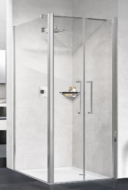 YOUNG 2.0 2B SWING DOOR (870-910) - H 2000 - SILVER PROFILES - TRANSPARENT GLAZING. DIAYTAR NIGERIA: Where shopping meets satisfaction with affordable prices and reliable 5-8 day shipping.
