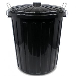 RUBBLE BIN WITH LID, METAL HANDLES - CAPACITY 80 LITERS. Unlock a world of affordable products with DIAYTAR NIGERIA's expansive e-commerce platform.