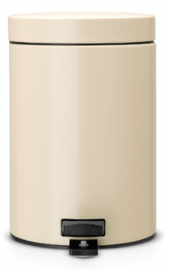 ALMOND PEDAL BIN - 3 LITER CAPACITY - ALMOND COLOR. Shop without compromise at DIAYTAR NIGERIA, where quality, affordability, and quick delivery coexist.