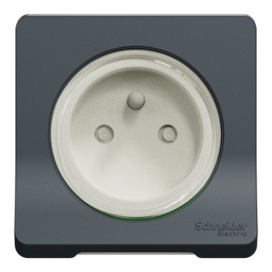 2P T CURRENT SOCKET - MUREVA STYL - COMPOSABLE - IP55 IK08 - CONNEX AUTO - GREY. Your shopping journey simplified with DIAYTAR NIGERIA's vast selection and budget-friendly shipping.