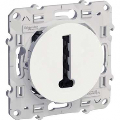 8-PIN TELEPHONE SOCKET WITH T-CONJUNCTOR WHITE. Experience the convenience of online shopping with DIAYTAR NIGERIA's reliable 5-8 day delivery service.