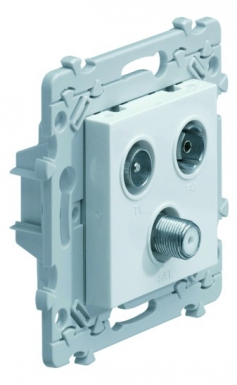 TV + FM + SAT DIRECT SOCKET 1 INPUT - PURE WHITE COLOR. Your complete e-commerce destination, DIAYTAR NIGERIA combines variety with budget-friendly nationwide shipping.