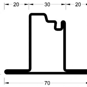 T-TYPE FIN PROFILE 1J SERIES 50 " V53021 " LG. 6 M THICKNESS 2 MM 3.69 KG/M. Discover the perfect shopping experience with DIAYTAR NIGERIA's vast selection and prompt delivery service.