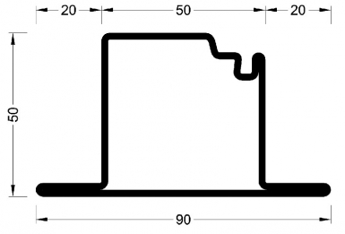 T-TYPE FIN PROFILE 1J SERIES 50 "V55021" LG. 6 M THICKNESS 2 MM 4.32 KG/M. Enjoy the simplicity of shopping with DIAYTAR NIGERIA, offering vast choices delivered in just 5-8 days.