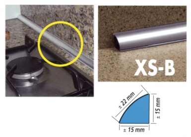 RIGID SEALING PROFILE "XS-B" QUARTER ROUND OUTSIDE SECTION 22X15X15 MM LG. 3 ML. DIAYTAR NIGERIA: Where every shopping need is fulfilled with affordable prices and nationwide shipping.