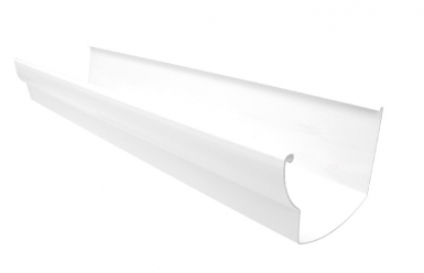 OVATION GUTTER PROFILE - LENGTH 2 M - WHITE COLOR - INVOICED BY LENGTH. DIAYTAR NIGERIA: Bringing quality products to every Nigerian with affordable nationwide delivery.
