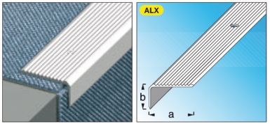PROFILE. GROOVED DRILLED STEP NOSING ALU. ANODIZED SILVER 41X23 MM LG. 2 M. Shop for everything you need at DIAYTAR NIGERIA, with budget-friendly prices and quick delivery.