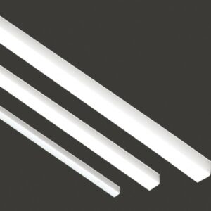 WHITE PVC CLADDING PROFILE CORNER 10X10.2 MM LG. 2.60 M ​​ ​. DIAYTAR NIGERIA: Where quality products become affordable with our nationwide shipping service.