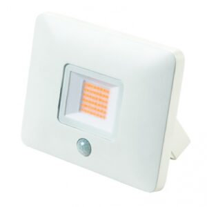 PROJECTEUR FLOM BLANC MIDI SENSOR 23 W 2610LM 3000K CL I IP65 IK06 RA>80 NON DIMMABLE. DIAYTAR NIGERIA brings satisfaction with every purchase through affordable prices and prompt shipping.