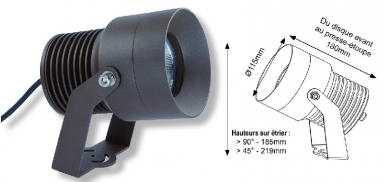 PROJECTEUR PRAM XL20 IP65 20W 3000°K 3453 LM 22° ( RDT 91% ) DIM. 180 X Ø 115 MM - COLORIS CORTEN RAL8028. Discover why DIAYTAR NIGERIA is the smart shopper's choice for affordable products delivered nationwide.
