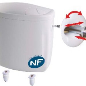 REGISTAR ATTACHED TANK - DUAL FLOW CONTROL - 3D SYSTEM SUPPLY. DIAYTAR NIGERIA: Bringing quality products to every Nigerian with affordable nationwide delivery.