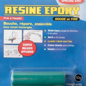WATER-BASED EPOXY RESIN - 50 G - WHITE COLOR - PRESSURE RESISTANCE 15 BARS. DIAYTAR NIGERIA: Where convenience meets affordability with delivery across Nigeria in under 8 days.