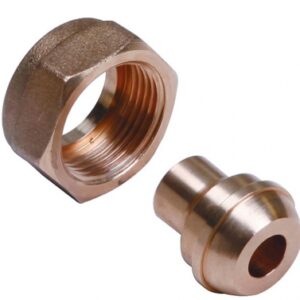 2-PIECE BRASS FITTING FOR COPPER TUBE GAUGE 25 - 33X42 - FOR COPPER TUBE 28X1. Experience the ultimate in shopping convenience with DIAYTAR NIGERIA's vast catalog and 5-8 day delivery.
