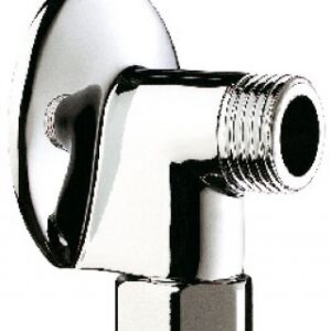 WALL MOUNTED FITTING - M 1/2" - M 3/4" - BEATEN COLLAR NUT Ø 14 - CHROMED BRASS (SET OF 2). Experience shopping without stress at DIAYTAR NIGERIA's comprehensive and budget-friendly platform.