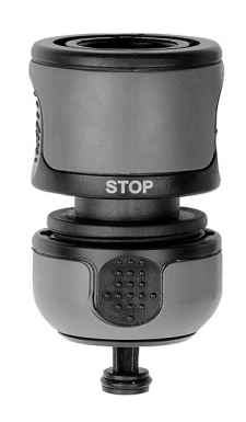 AUTOMATIC STOP FITTING Ø 15 MM - INTEGRAL BI-MATERIAL. DIAYTAR NIGERIA delivers more than purchases - we deliver affordable shopping solutions within the week.